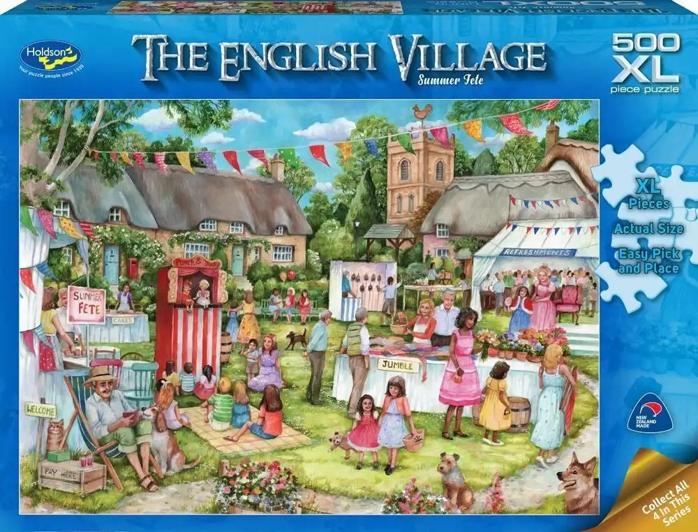 Holdson Puzzle English Village Series 2 (Summer  Fete) - 500PC XL