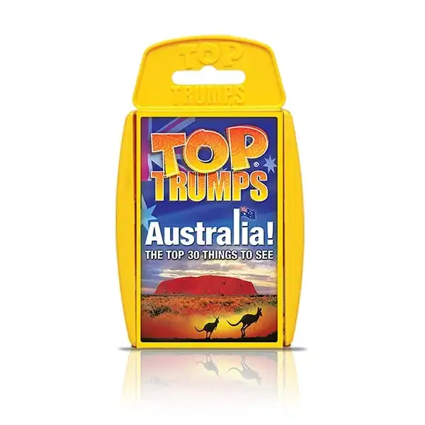 Top Trumps Cards, Australia- Top 30 Things to See