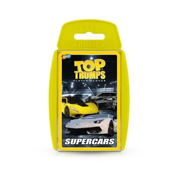 Top Trumps Cards, Supercars