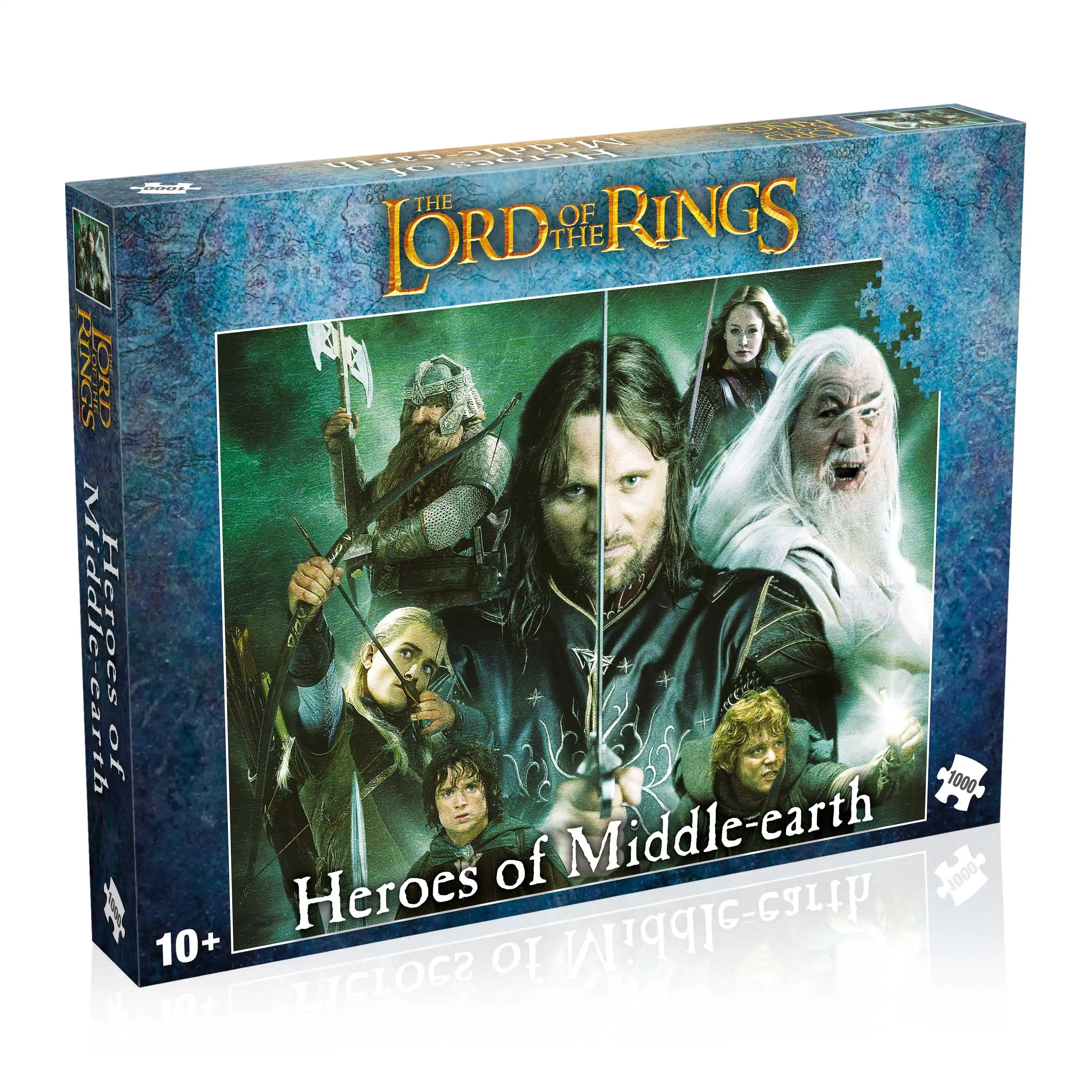 1000-Piece Jigsaw Puzzle, Lord of The Rings 'Heroes of the Middle'
