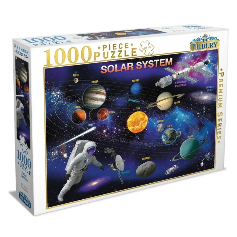 Tilbury 1000-Piece Jigsaw Puzzle, Solar System