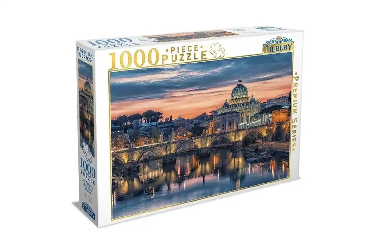 Tilbury 1000-Piece Jigsaw Puzzle, St. Peter's Basilica, Rome