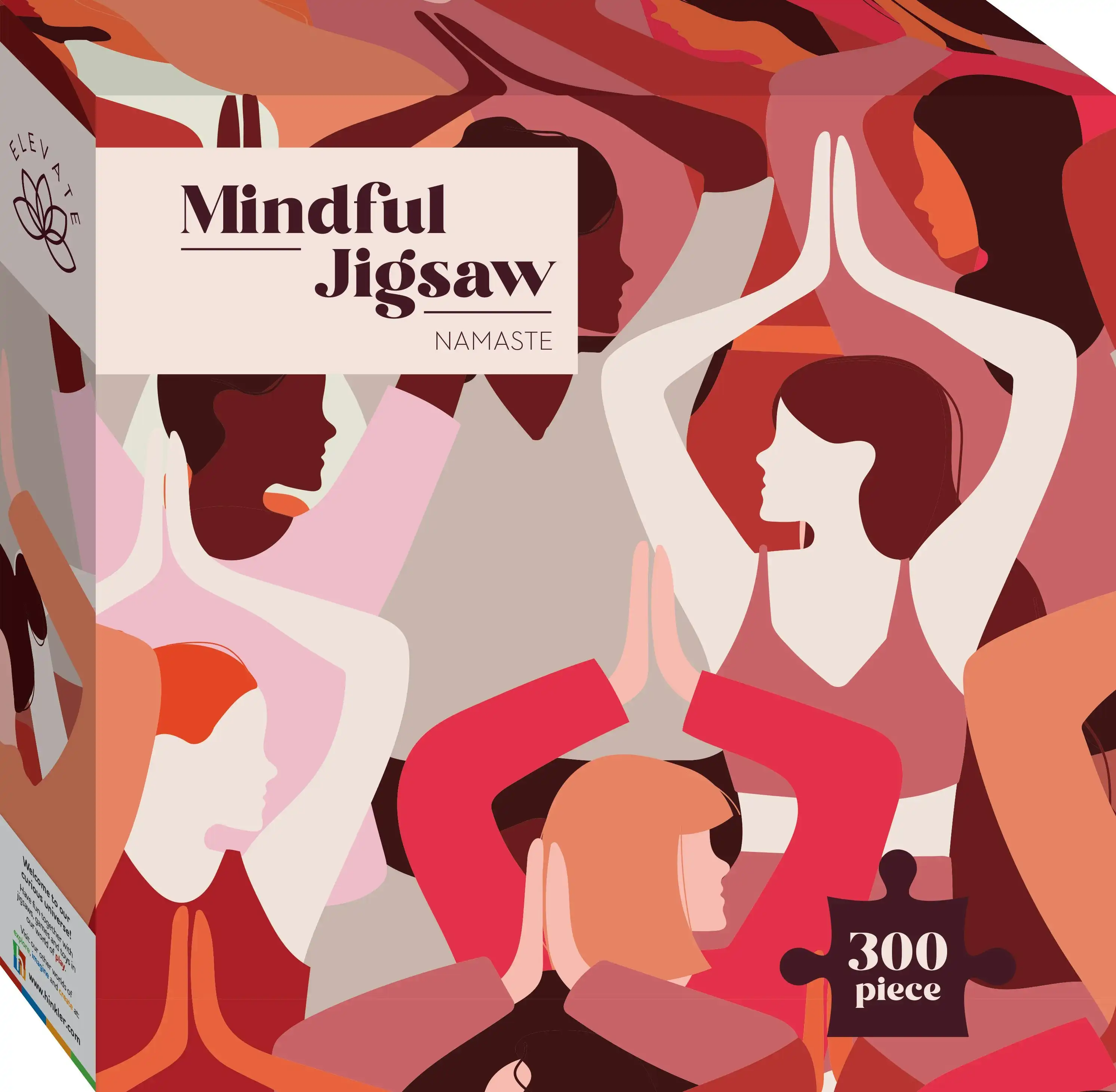 300-Piece Elevate Mindful Jigsaw Puzzles, Namaste
