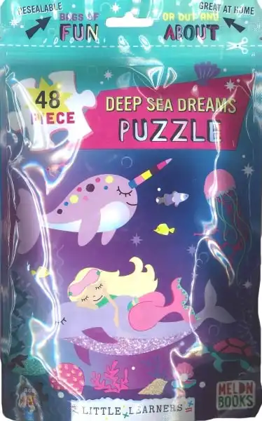 Melon Books 48-Piece Puzzle Bags, Deep Sea Dreams- 36.3cmx26.5cm