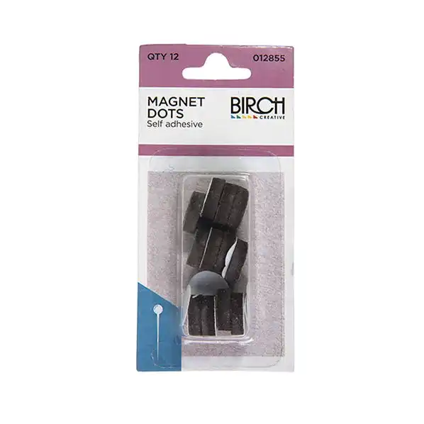 Birch Magnet Dots- 12pk