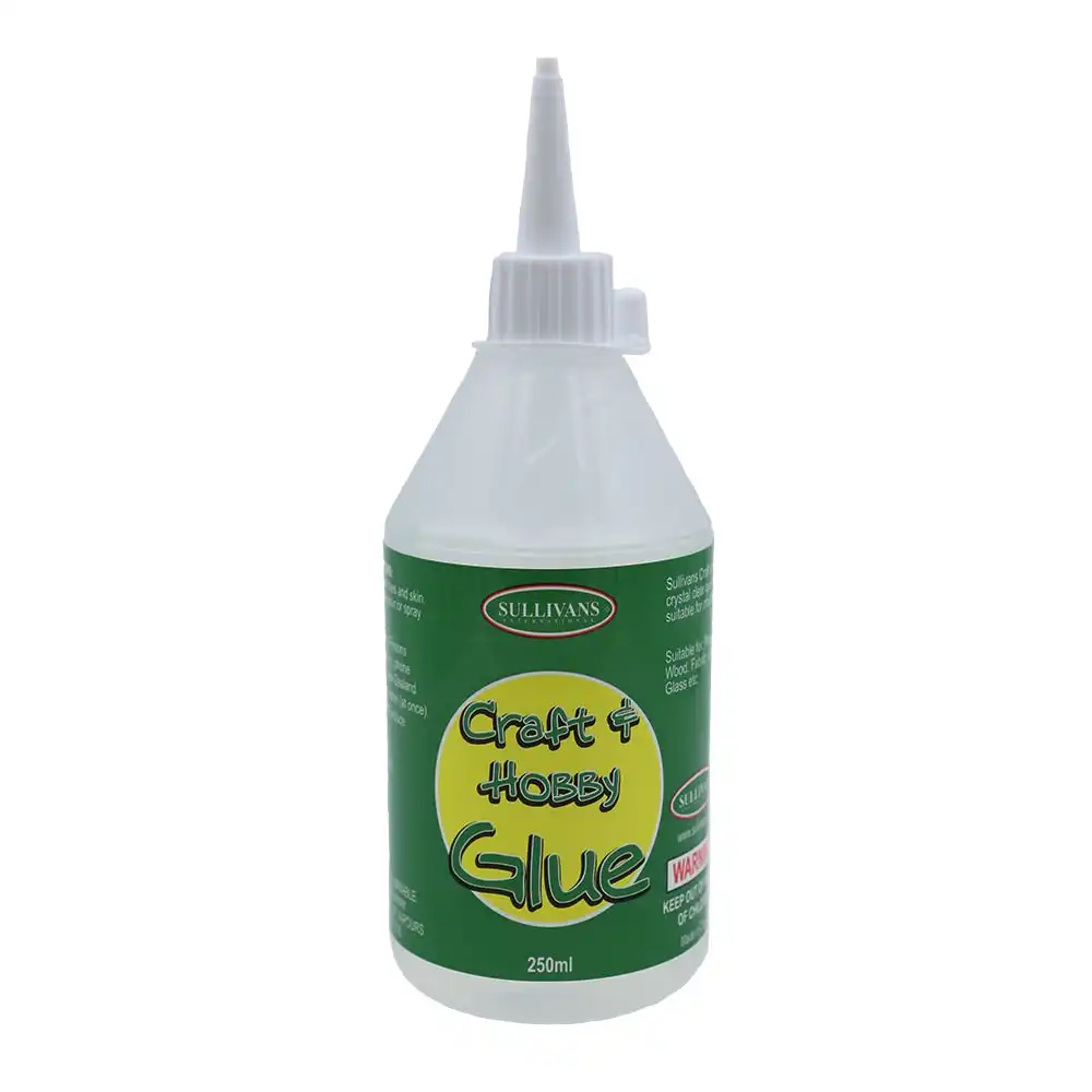 Sullivans Clear Craft & Hobby Glue, 250ml