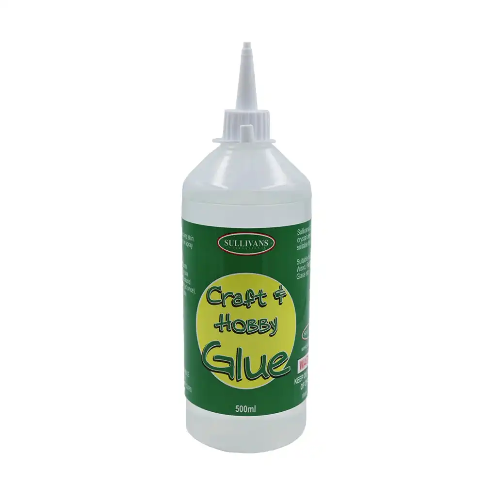 Sullivans Clear Craft & Hobby Glue, 500ml