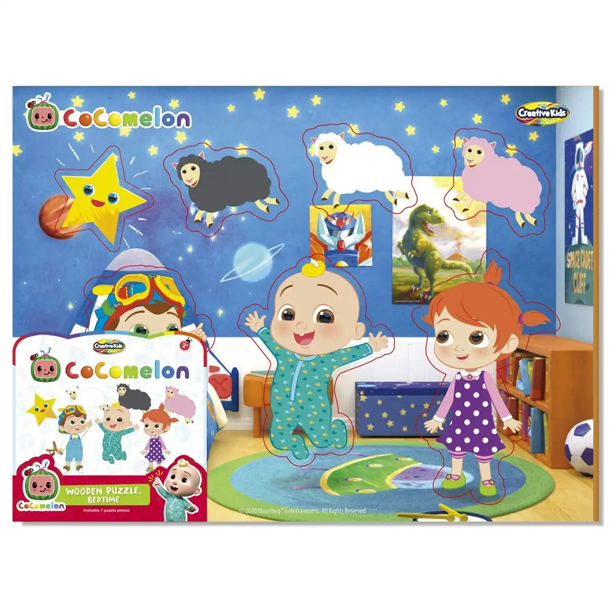 CoComelon Starter Puzzles, Bedtime
