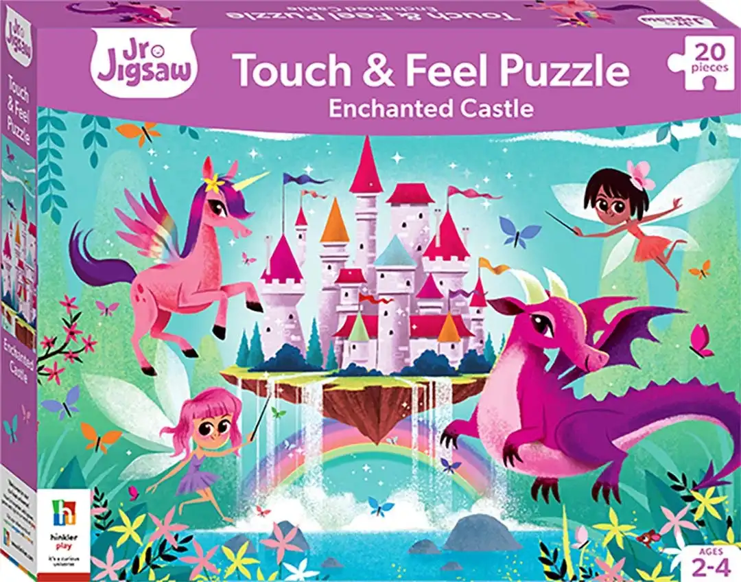 Junior Jigsaw Puzzle, Touch and Feel: Enchanted Castle