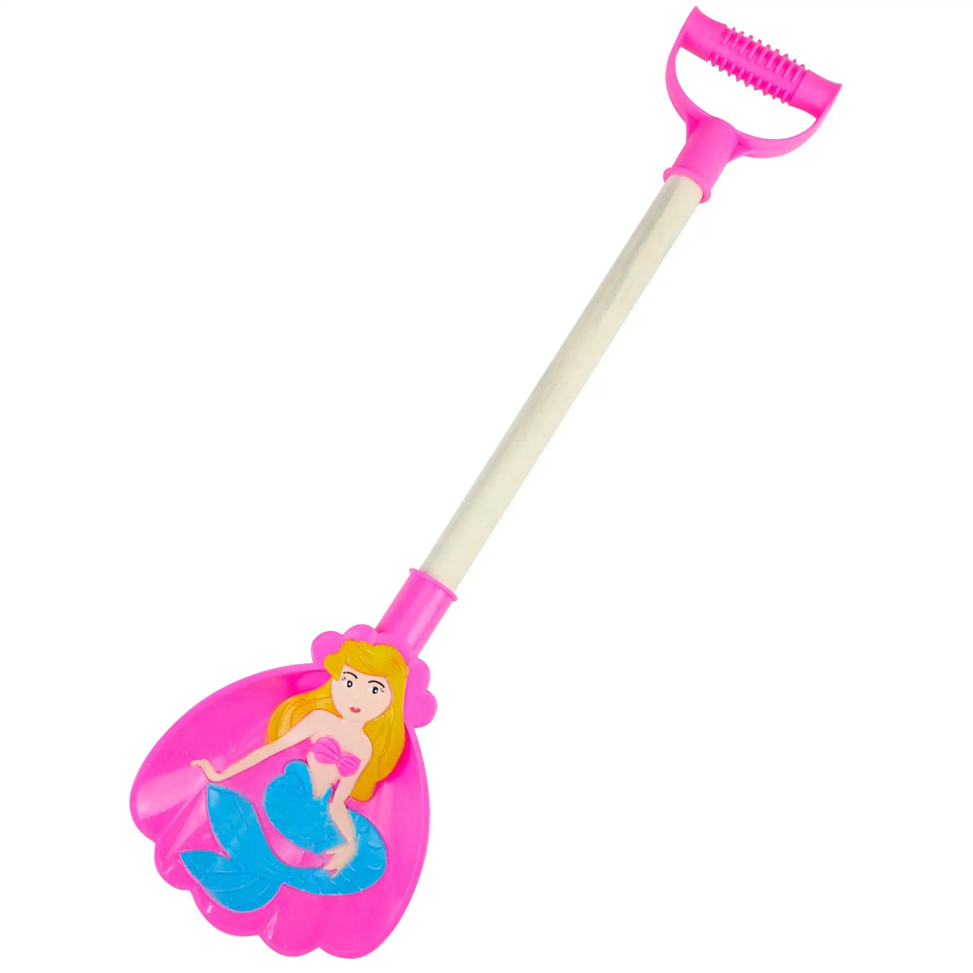 Beach Shovel With Wood Handle, Mermaid- Large
