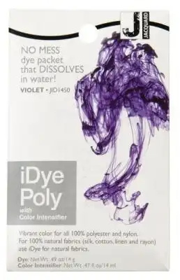 Jacquard iDye Poly Fabric Dye, Violet- 14g