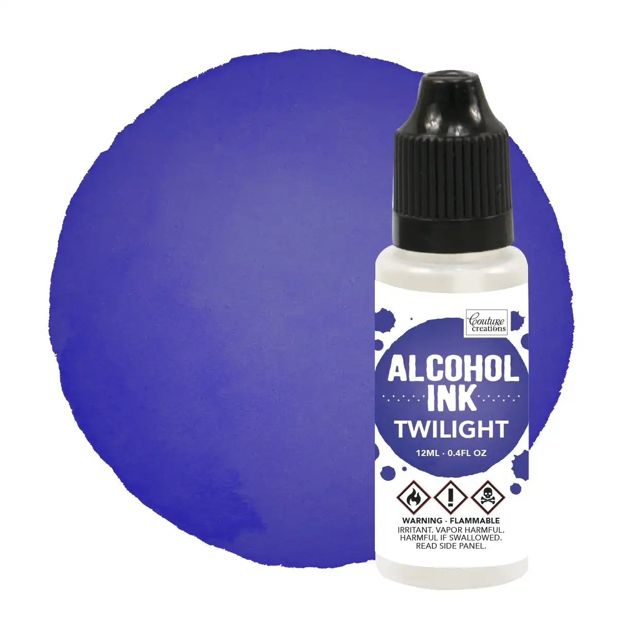 Couture Creations Alcohol Ink - Twilight (Formerly Named Indigo)- 12ml
