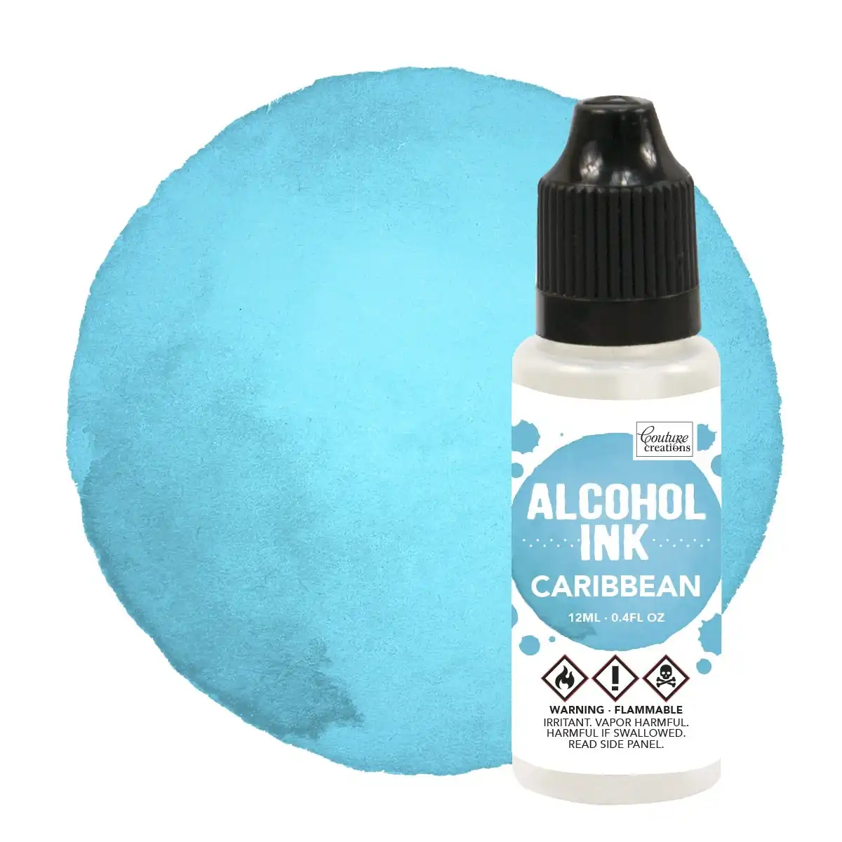 Couture Creations Alcohol Ink - Caribbean (Formerly Named Pool)- 12ml
