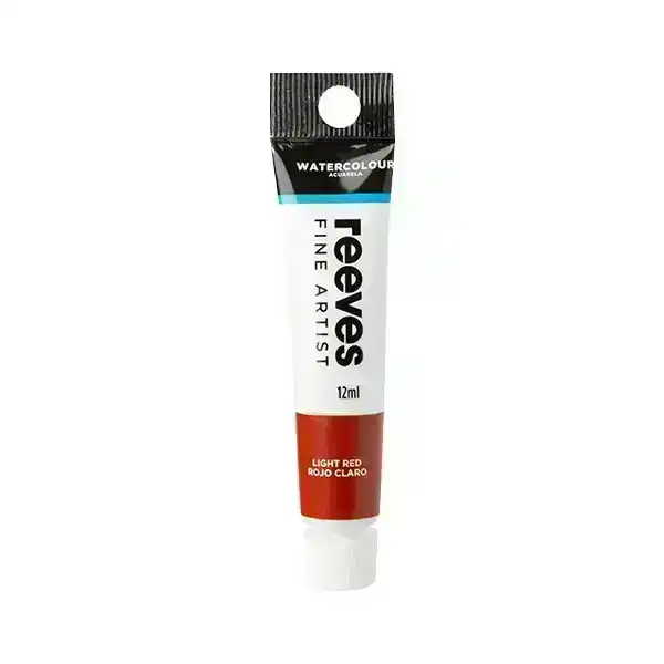 Reeves Watercolour Paint, Light Red- 12ml