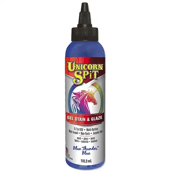 Unicorn Spit Gel Stain & Glaze, Blue Thunder- 118.2ml