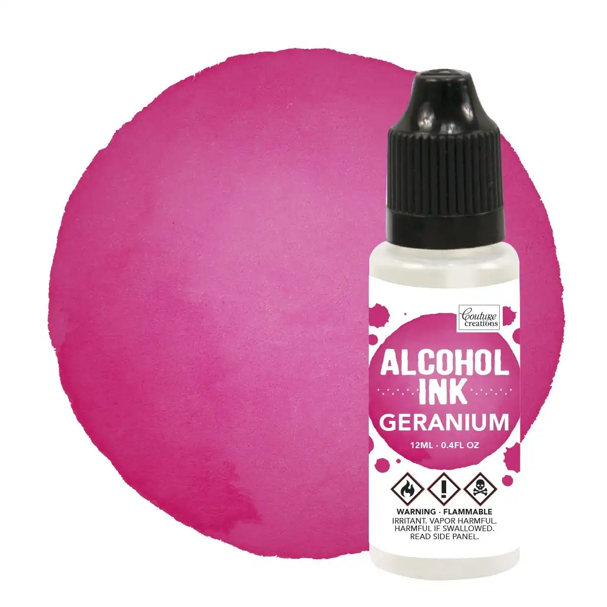 Couture Creations Alcohol Ink - Geranium (Formerly Named Flamingo)- 12ml