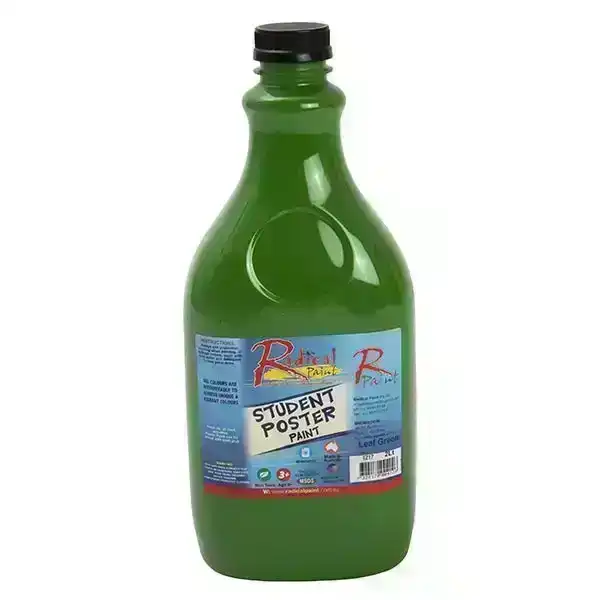 Radical Paint Student Poster Paint, Green- 2L