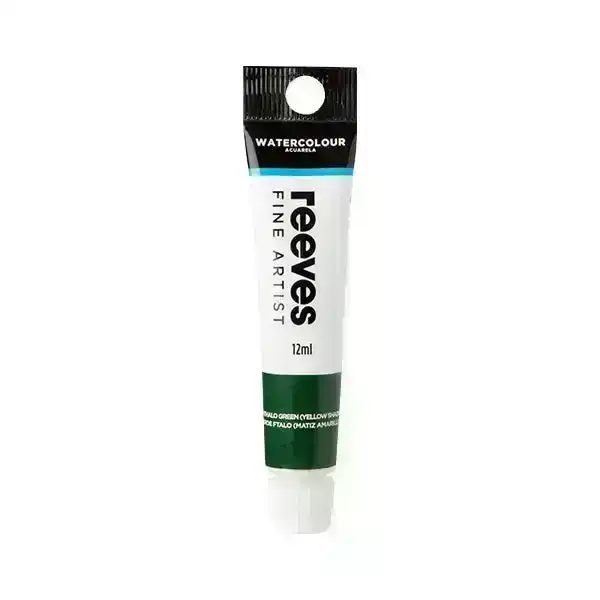 Reeves Watercolour Paint, Phthalo Green Yellow Shade- 12ml