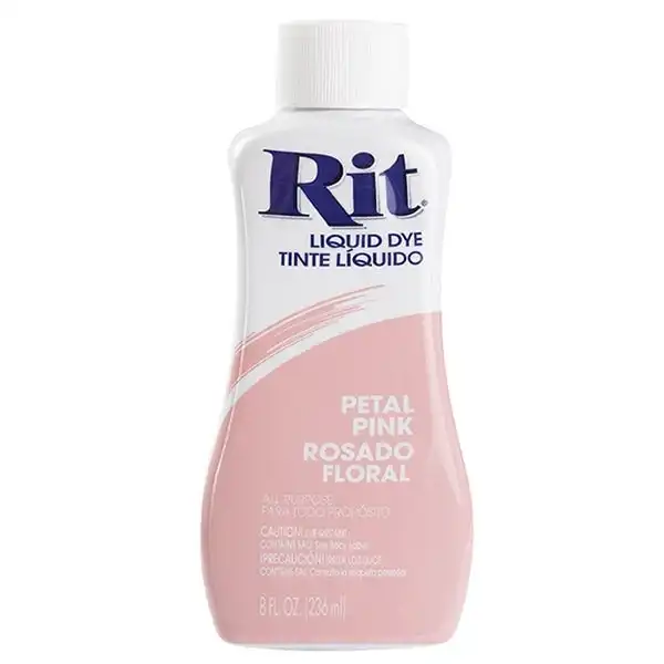 Rit Liquid Fabric Dye, Petal Pink- 236ml