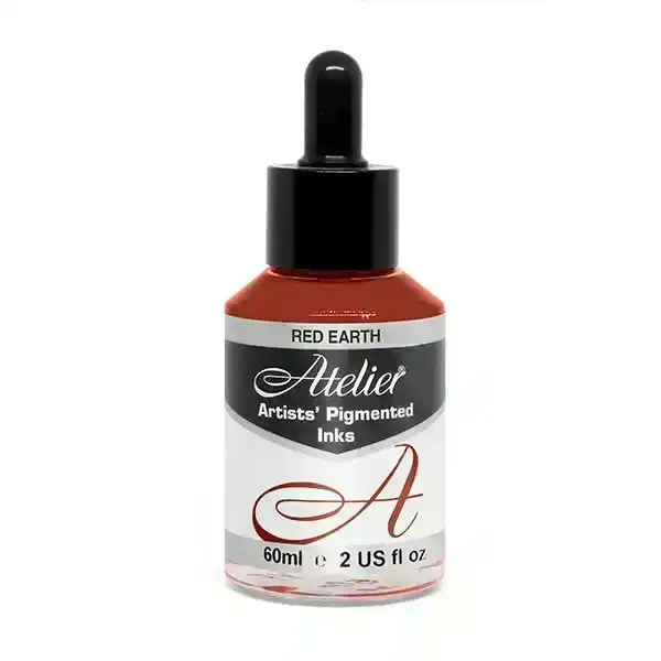 Atelier Artist's Pigment Ink, Red Earth- 60ml