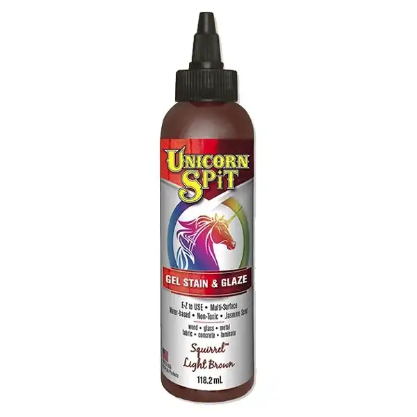 Unicorn Spit Gel Stain & Glaze, Squirrel Light Brown- 118.2ml