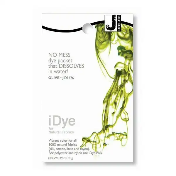 Jacquard iDye for Natural Fabric, Olive- 14g
