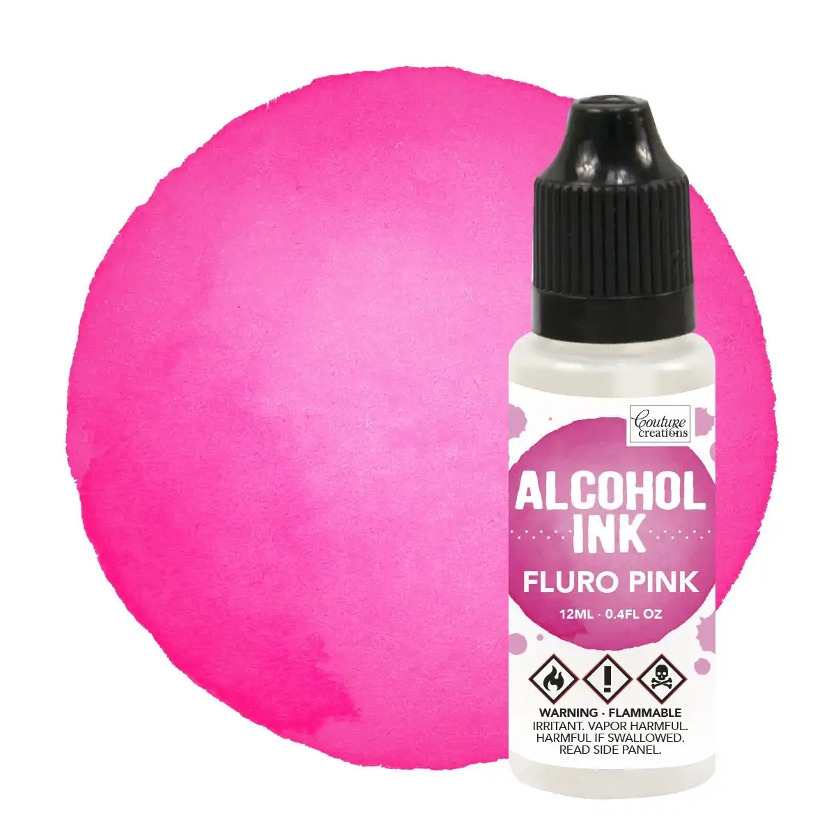 Couture Creations Alcohol Ink - Fluro Pink - 12ml