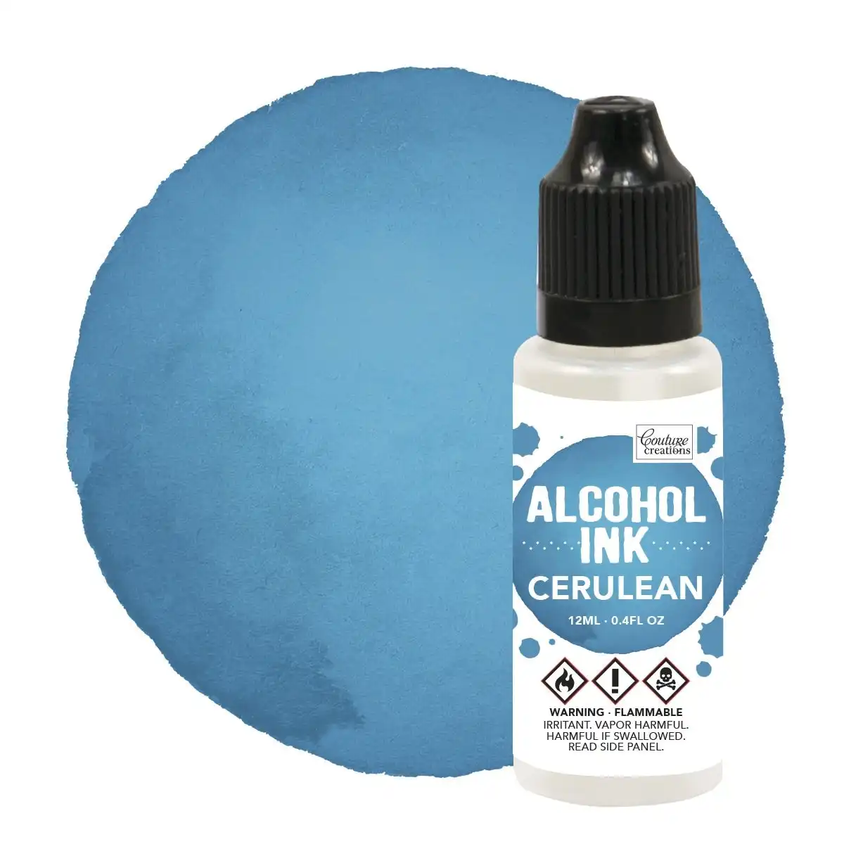 Couture Creations Alcohol Ink - Cerulean (Formerly Named Mermaid)- 12ml