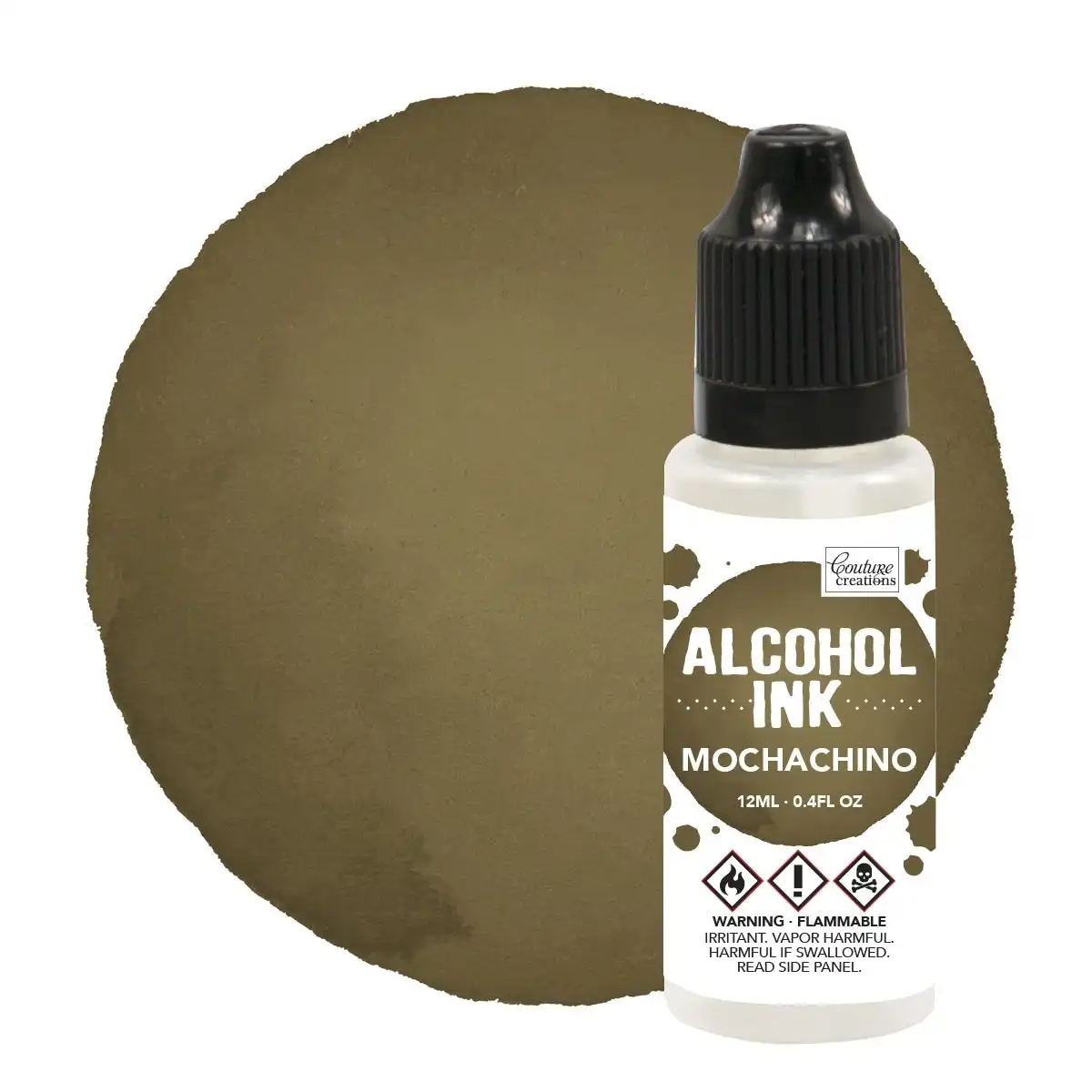 Couture Creations Alcohol Ink - Mochachino (Formerly Named Espresso)- 12ml