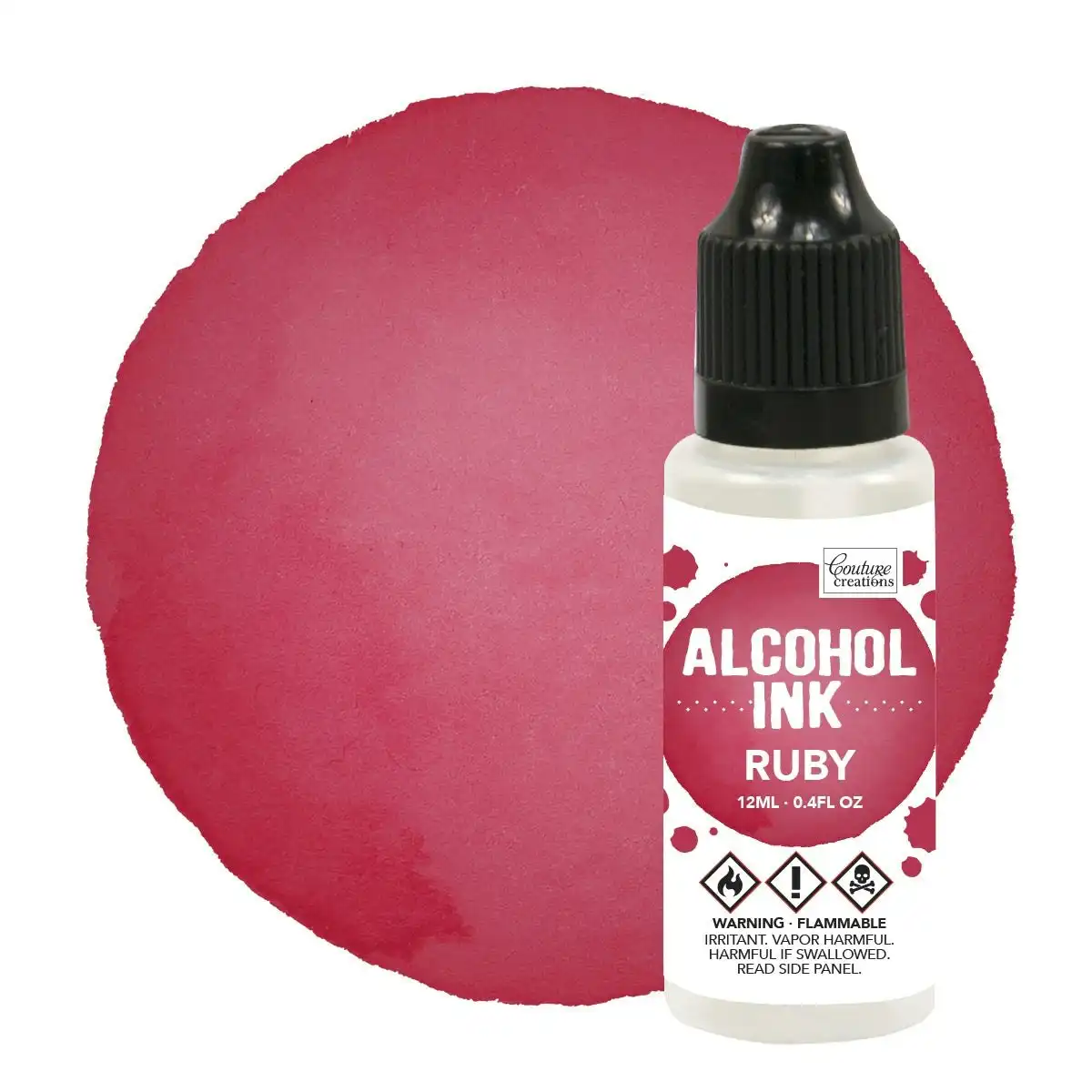 Couture Creations Alcohol Ink - Ruby (Formerly Named Red Pepper)- 12ml