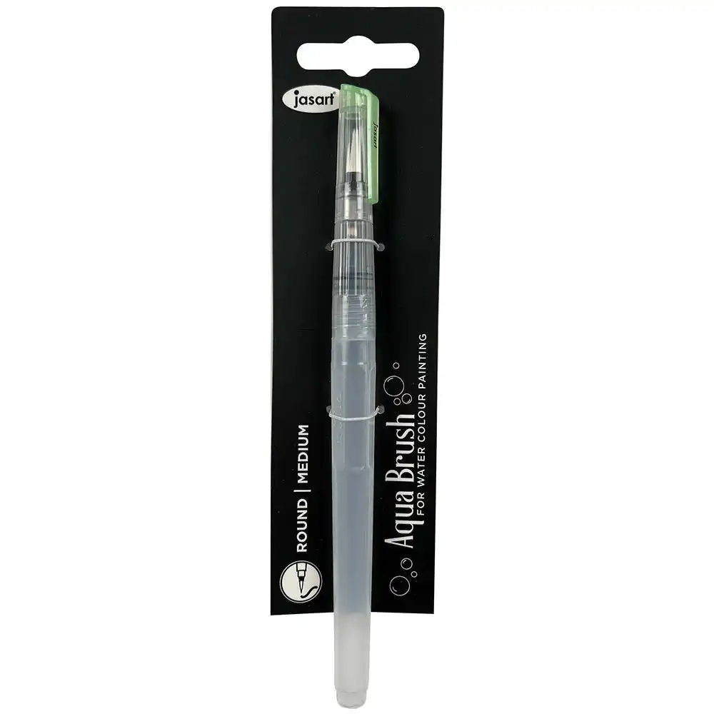 Jasart Aqua Brush Pen, Round Medium Tip