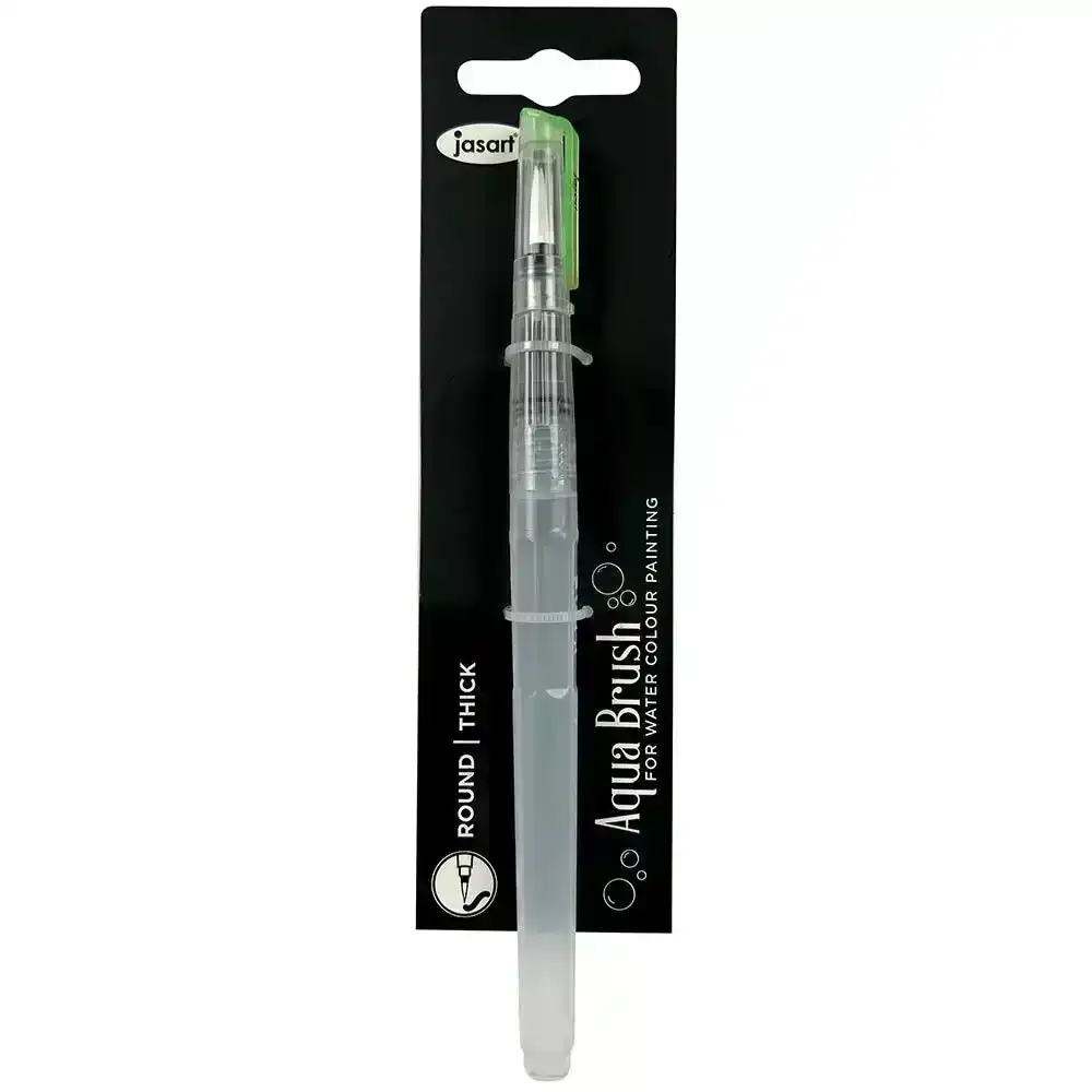 Jasart Aqua Brush Pen, Round Thick Tip