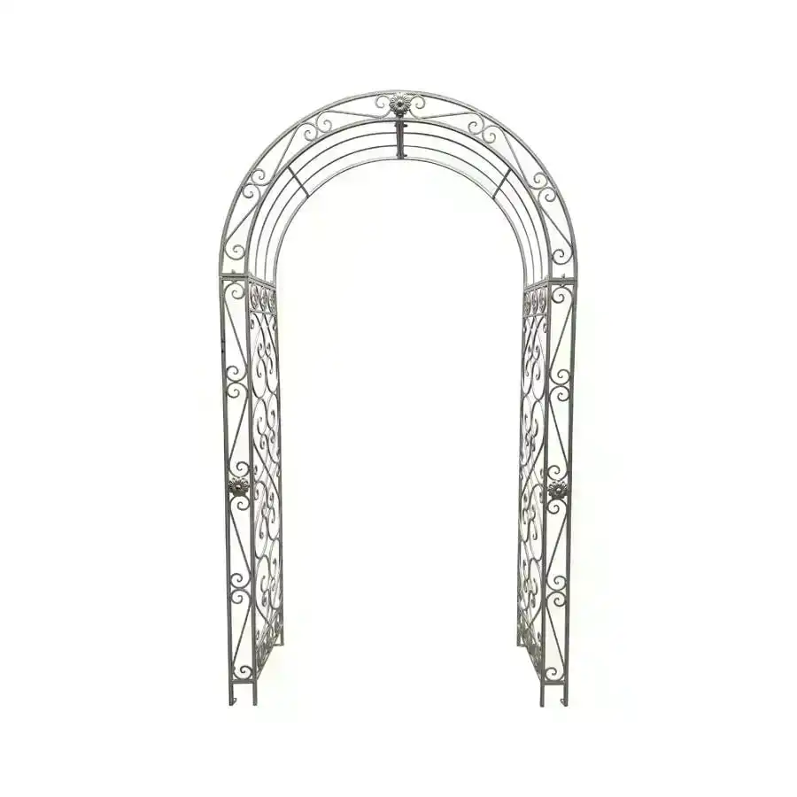 French Country Garden Arch  - White