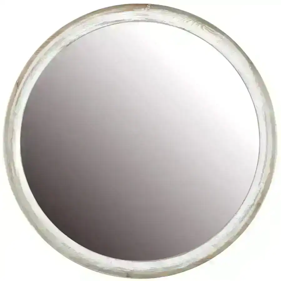 Large Round Coastal Wall Mirror
