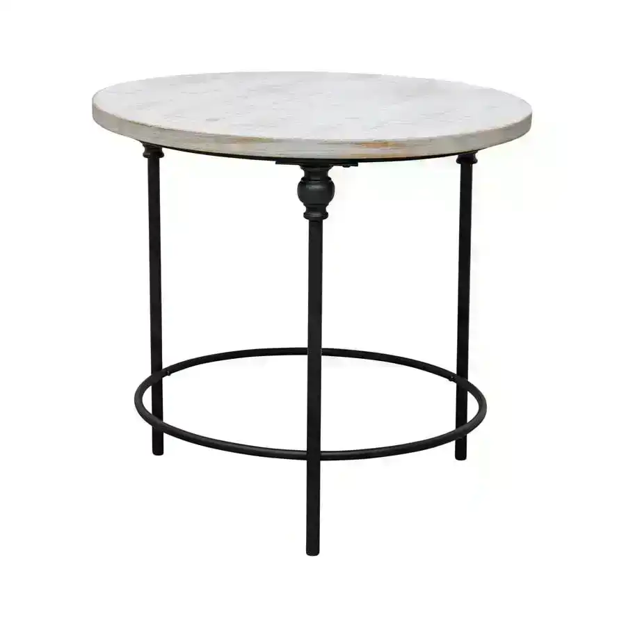 French Round Side Table