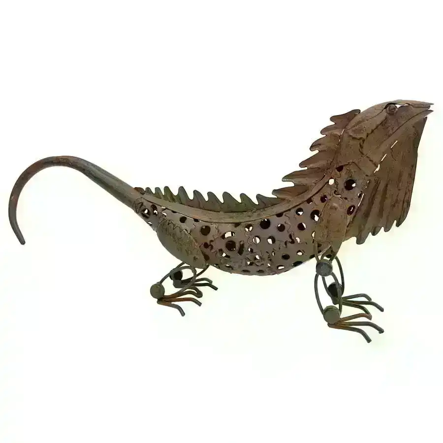 Willow & Silk Animal Figurine Australian Bearded Dragon