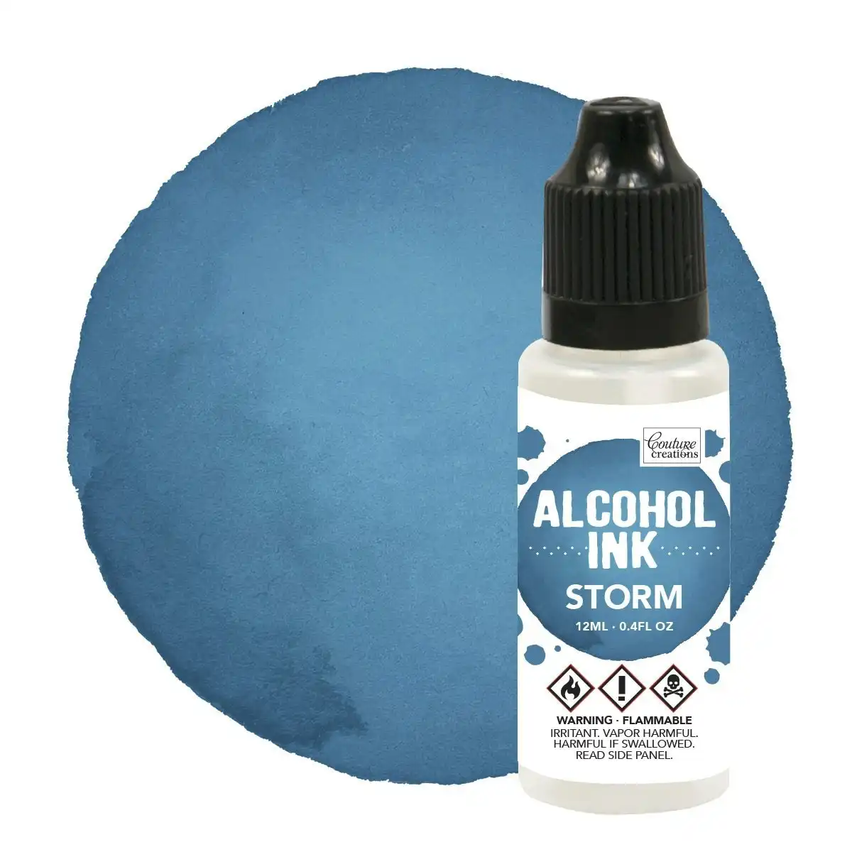 Couture Creations Alcohol Ink - Storm (Formerly Named Stream)- 12ml
