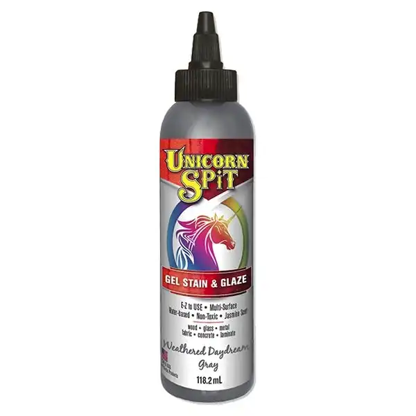 Unicorn Spit Gel Stain & Glaze, Weathered Daydream Grey- 118.2ml