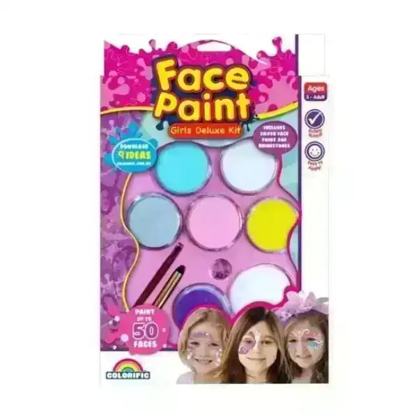 Colorific Face Paint Kit, Girls