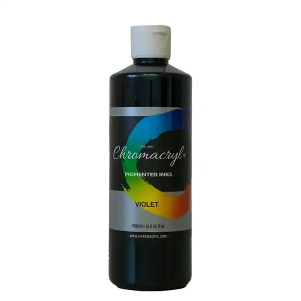 Chromacryl Pigment Ink, Violet- 500ml