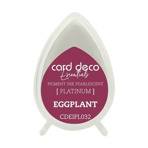 Card Deco Essentials Pigment Ink Pad, Pearlescent Eggplant