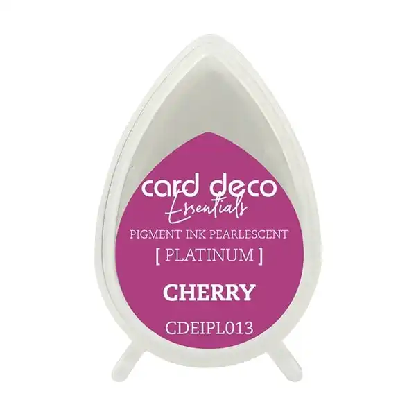 Card Deco Essentials Pigment Ink Pad, Pearlescent Cherry