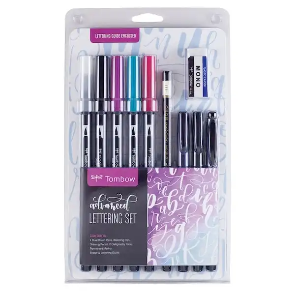Tombow Advanced Lettering Set