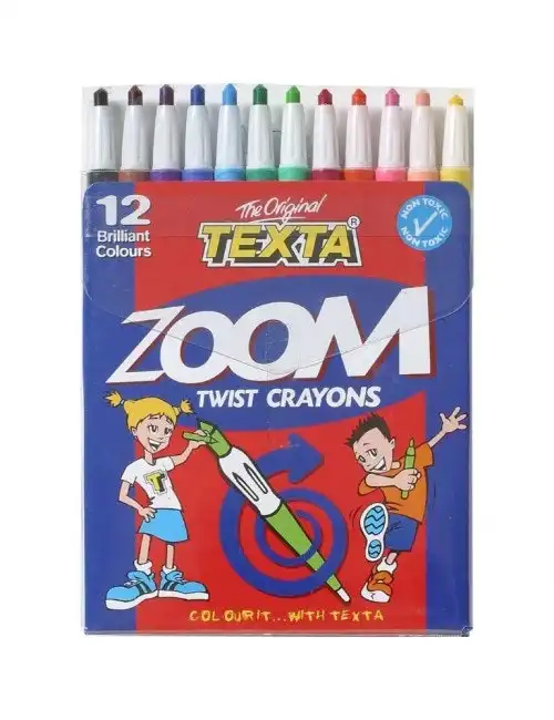 Texta Zoom Crayons 12pk