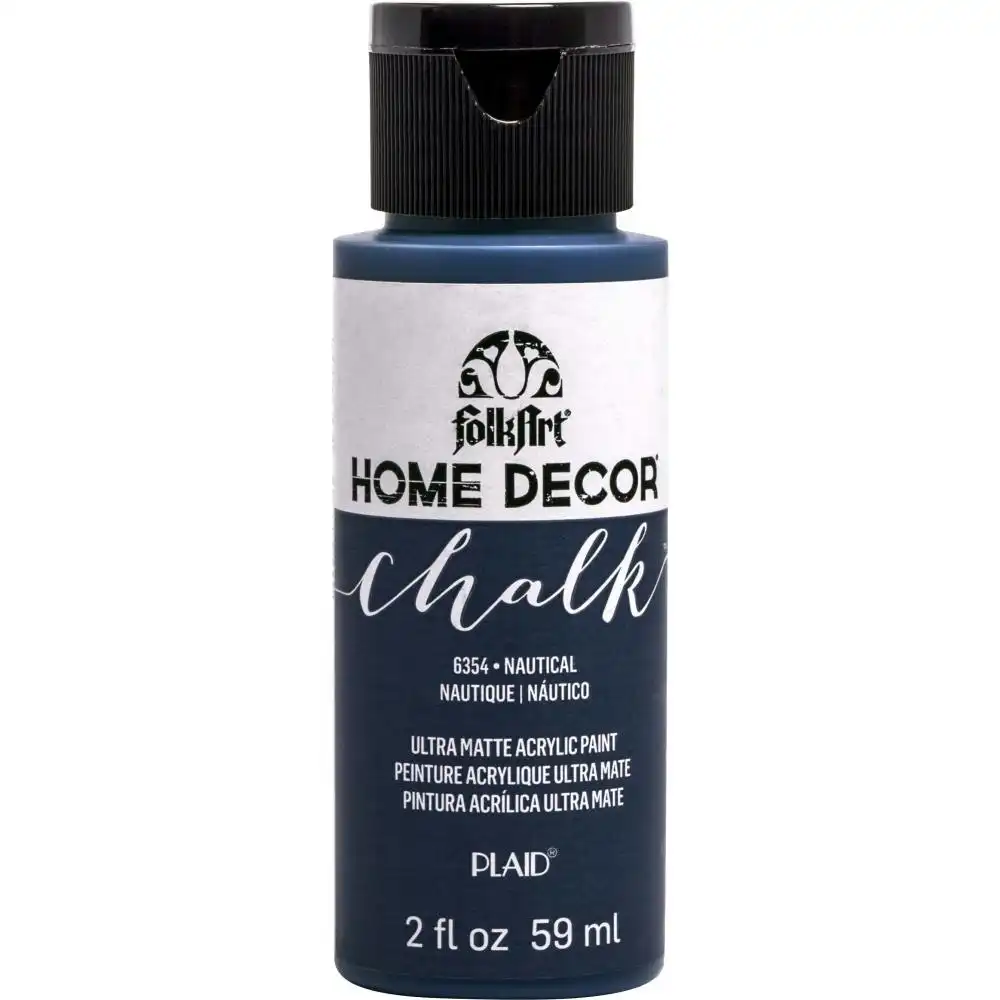 FolkArt Home Décor Chalk Paint, Nautical- 2oz