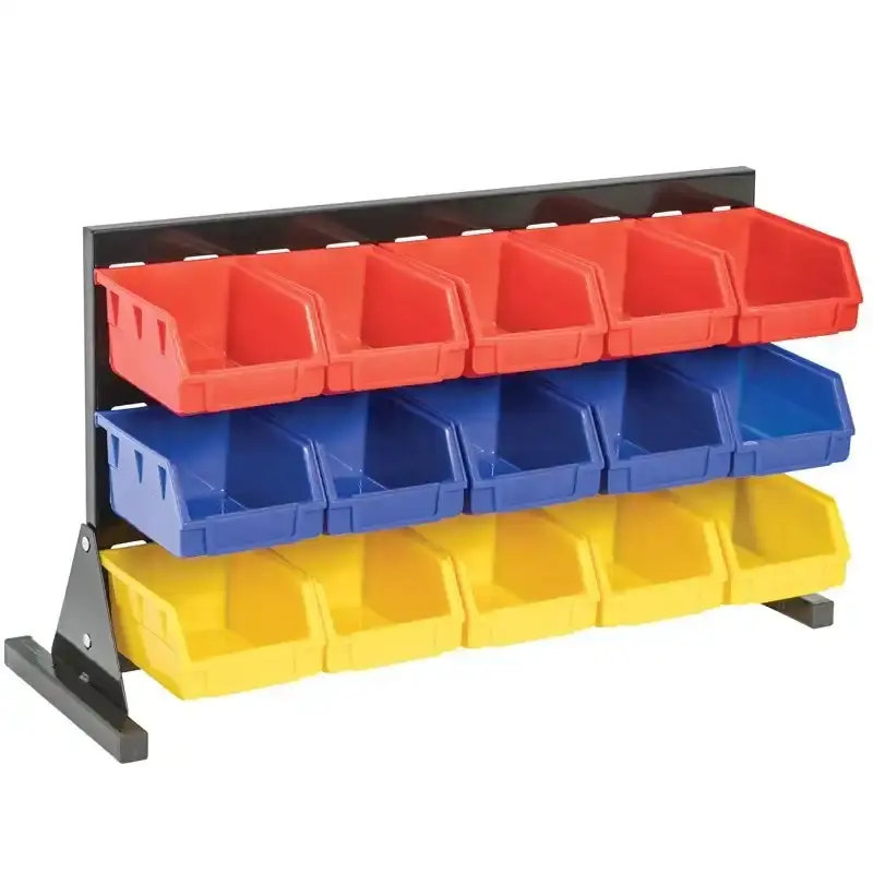 15 Bin Tabletop Parts Rack