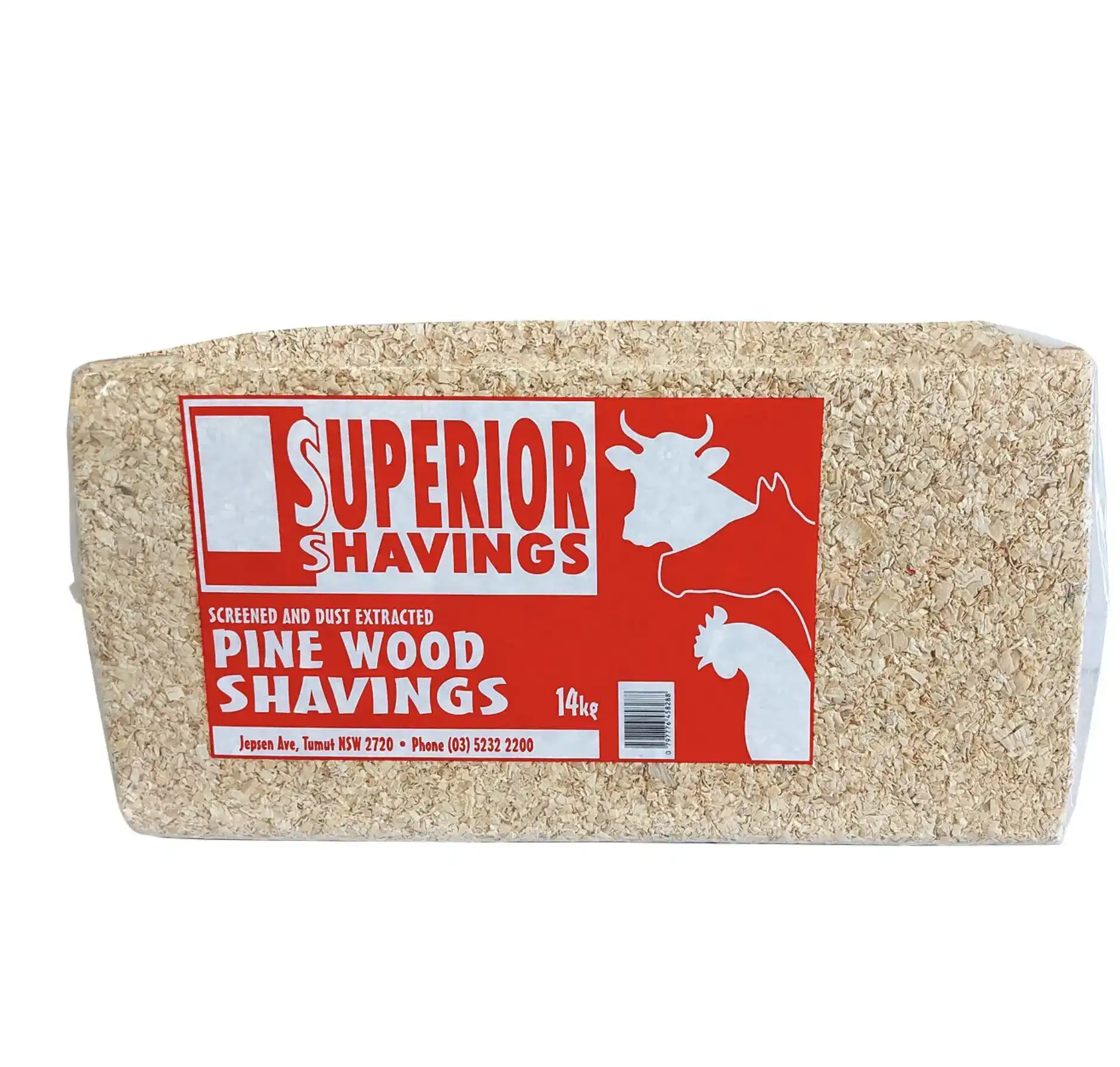 Superior Pine Wood Shavings Bale 14Kg