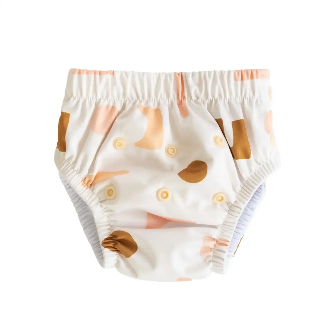 Bare and Boho Reusable Swim Nappy Toddler 5-14kg Fresh Blush 1 Pack