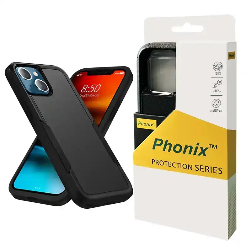 Phonix Armor Light Case For Apple iPhone 14 - Black