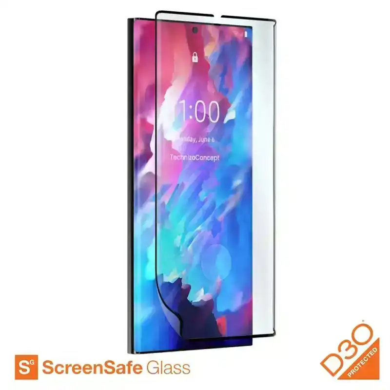 EFM ScreenSafe Screen Protector w/ D3O For Samsung Galaxy S23 Ultra